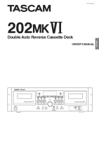 Tascam E-202-Mk6 - Owners Manual 